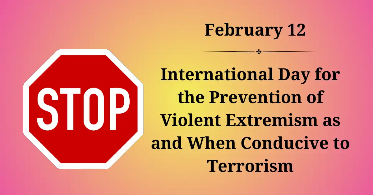 Prevention of Violent Extremism as and When Conducive to Terrorism