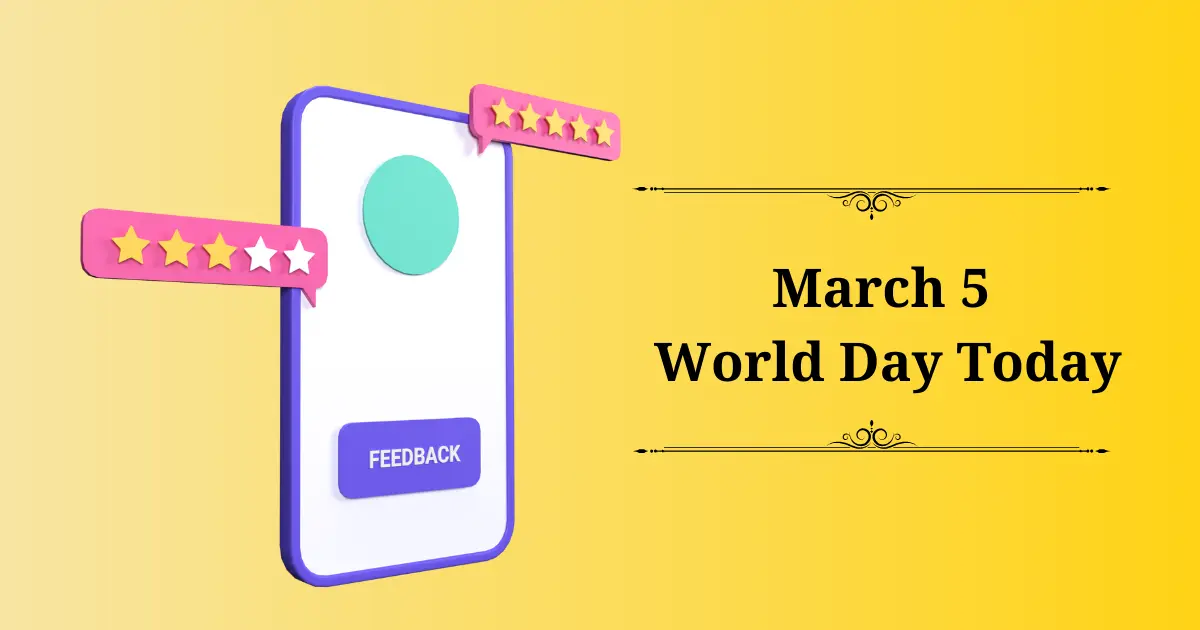 March 5 world day today