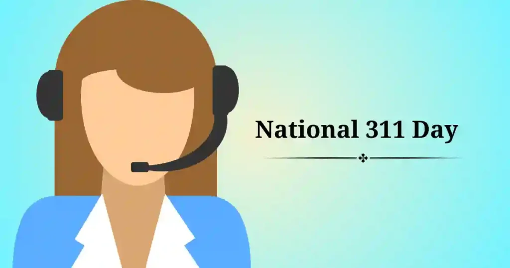National 311 Day