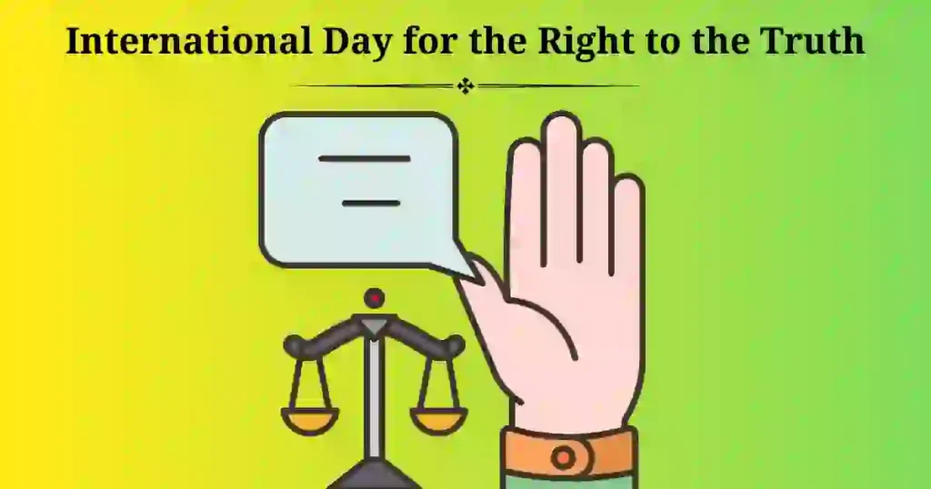 international day for right to the truth