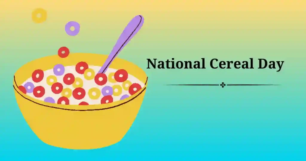 national cereal day