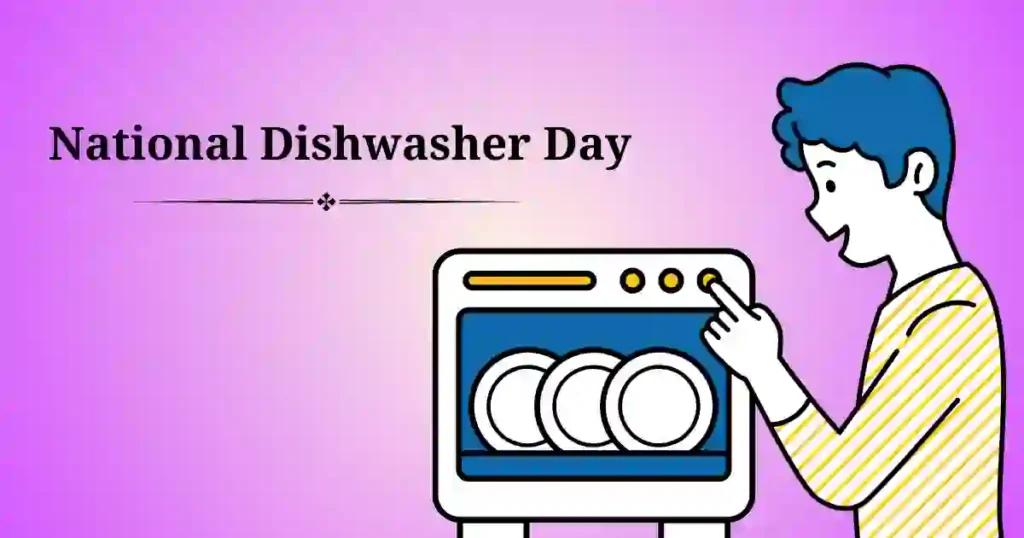 national dishwasher day