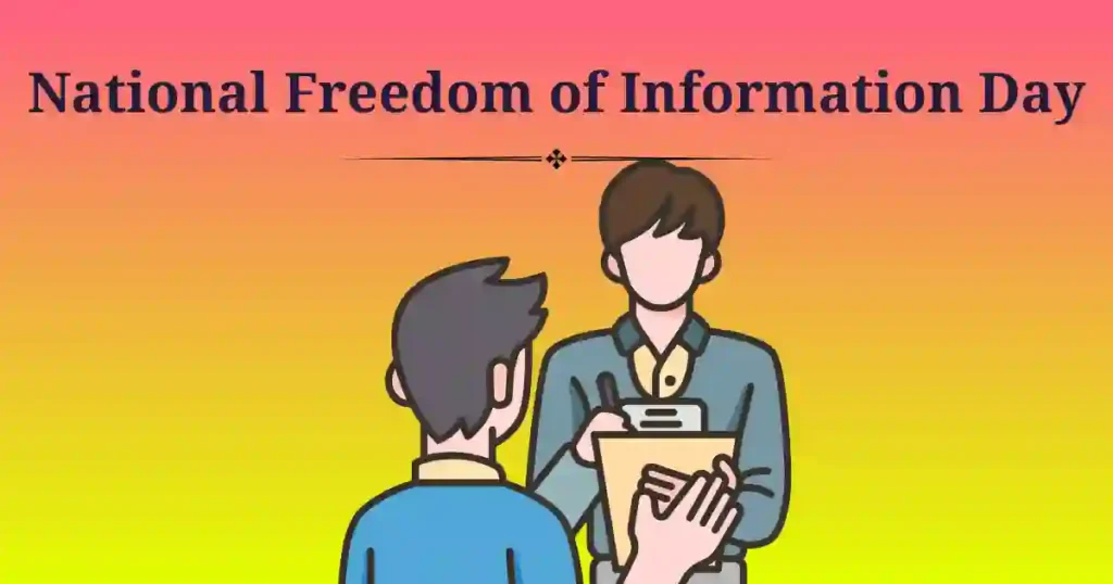 national freedom of information day