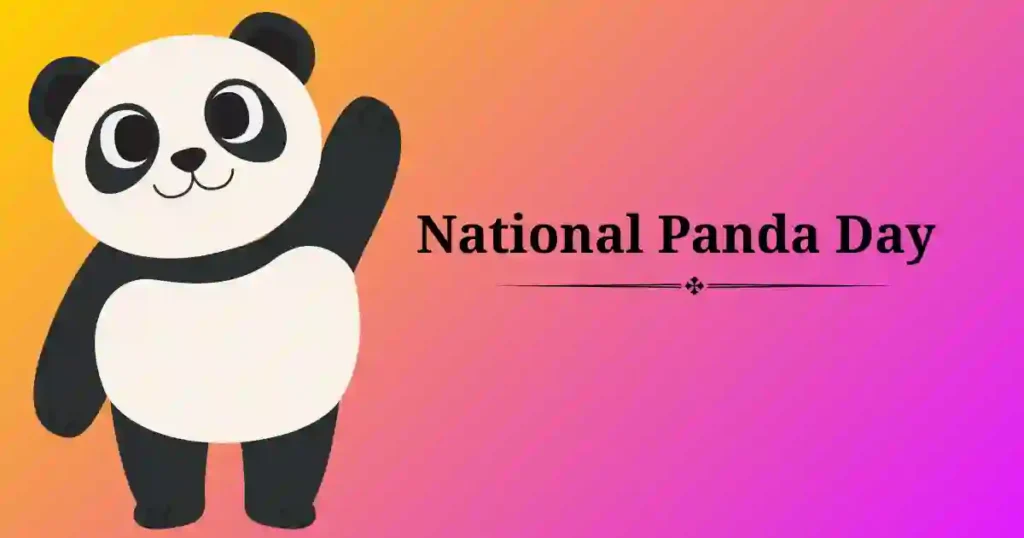 national panda day