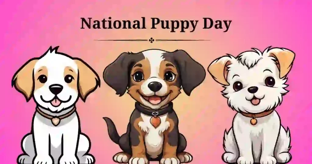 national puppy day